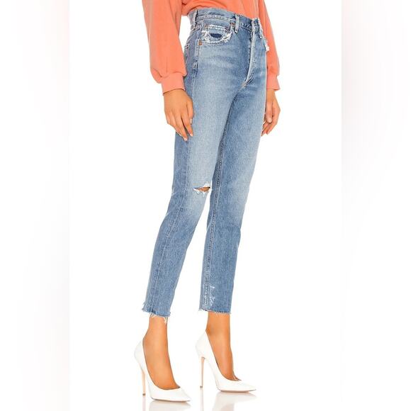 AGOLDE Jamie High Rise Classic Straight Jeans (size 29) - Picture 3 of 7